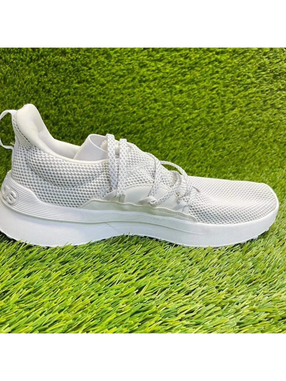 Adidas Lite Racer Adapt 5.0 Mens Size 9 White Athletic Running Shoes Sneakers